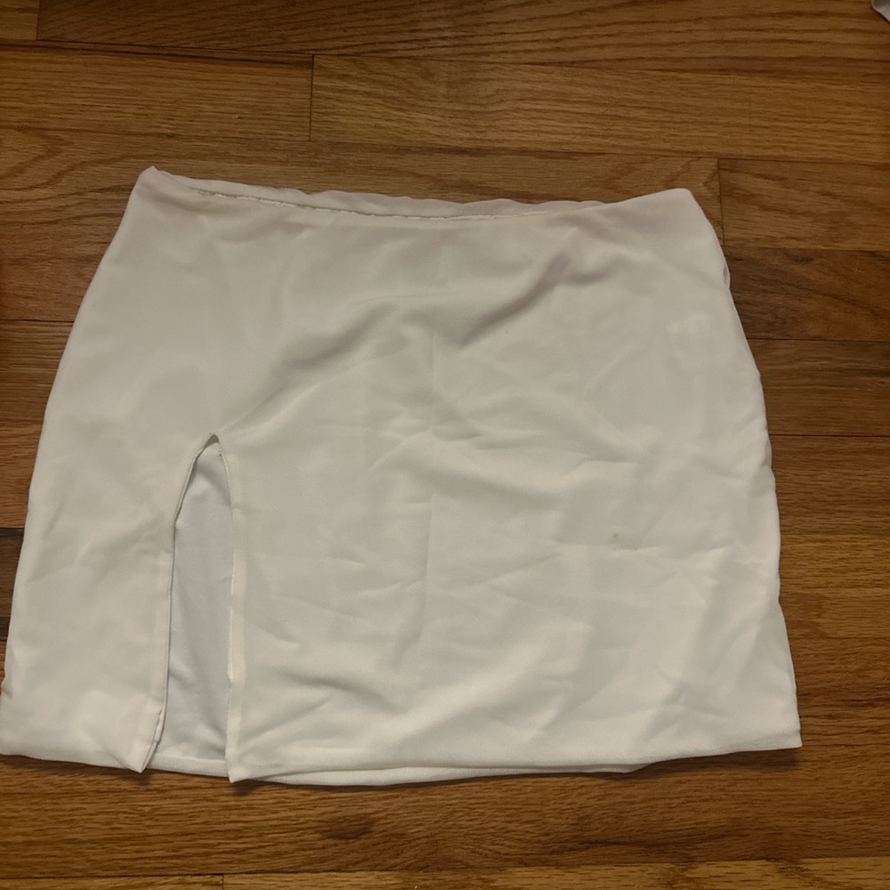 Princess Polly White Mini Skirt